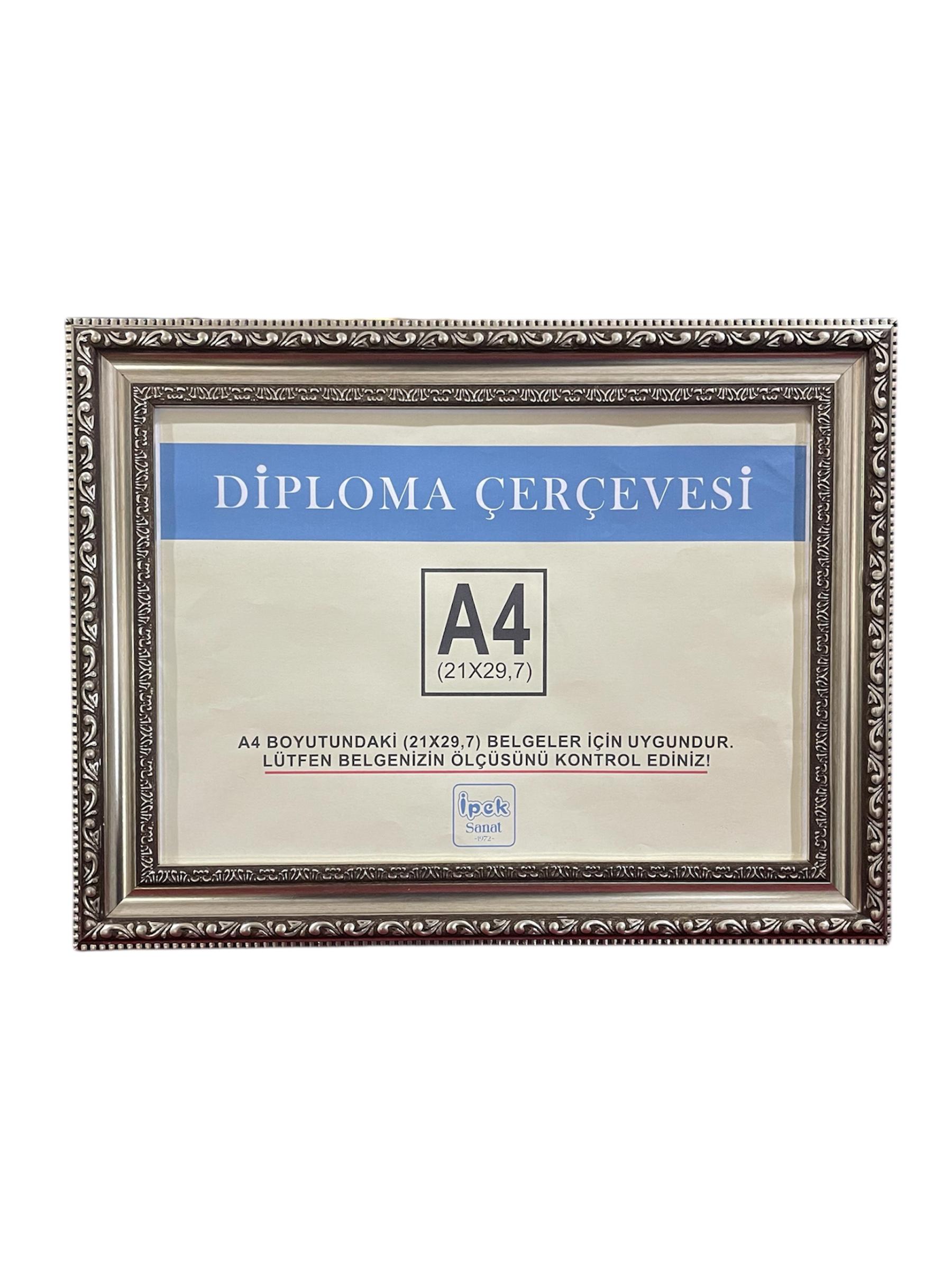 A4 Boyutunda Antik Gümüş 2