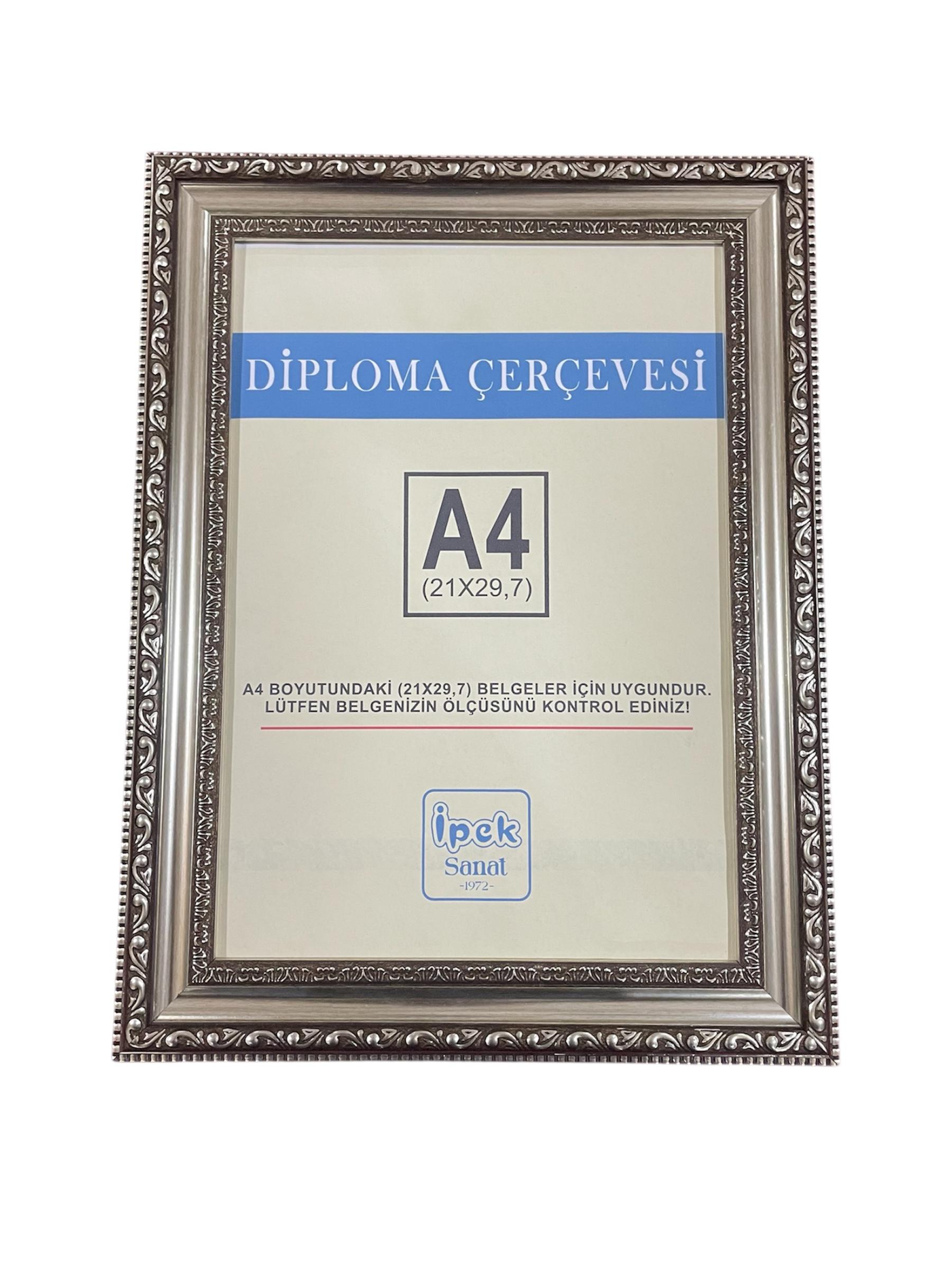 A4 Boyutunda Antik Gümüş 2