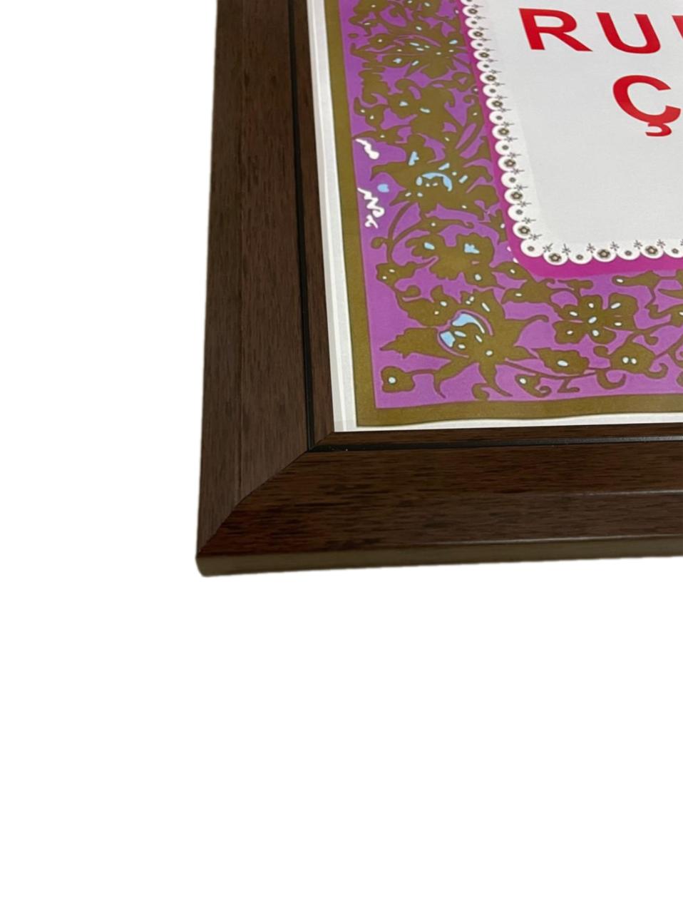 Avukatlık Ruhsat Çerçevesi Kahverengi