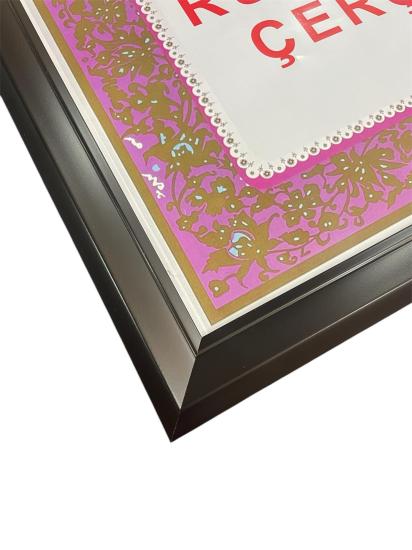 Avukatlık Ruhsat Çerçevesi Siyah Renk