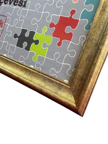 Puzzle Çerçevesi - 500 Parça Puzzle İçin - Gold 