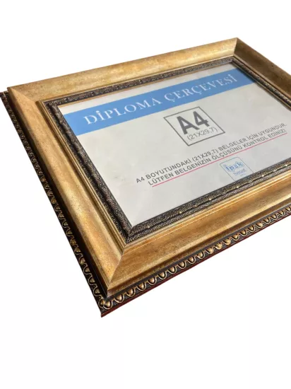 A4 Boyutunda Soft Altın Renk