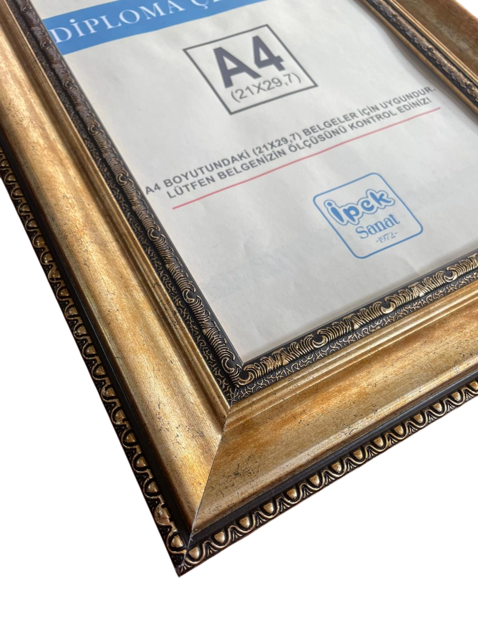 A4 Boyutunda Soft Altın Renk