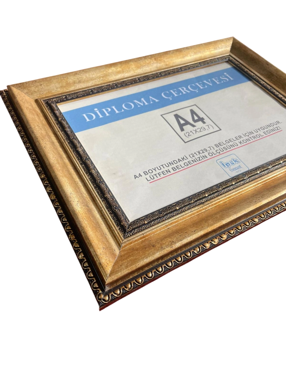 A4 Boyutunda Soft Altın Renk