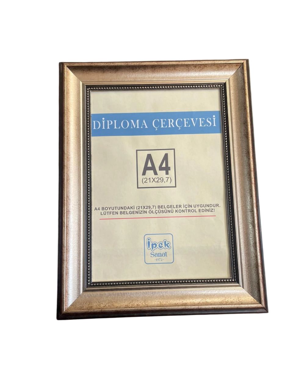 A4 Boyutunda Antik Gümüş 3