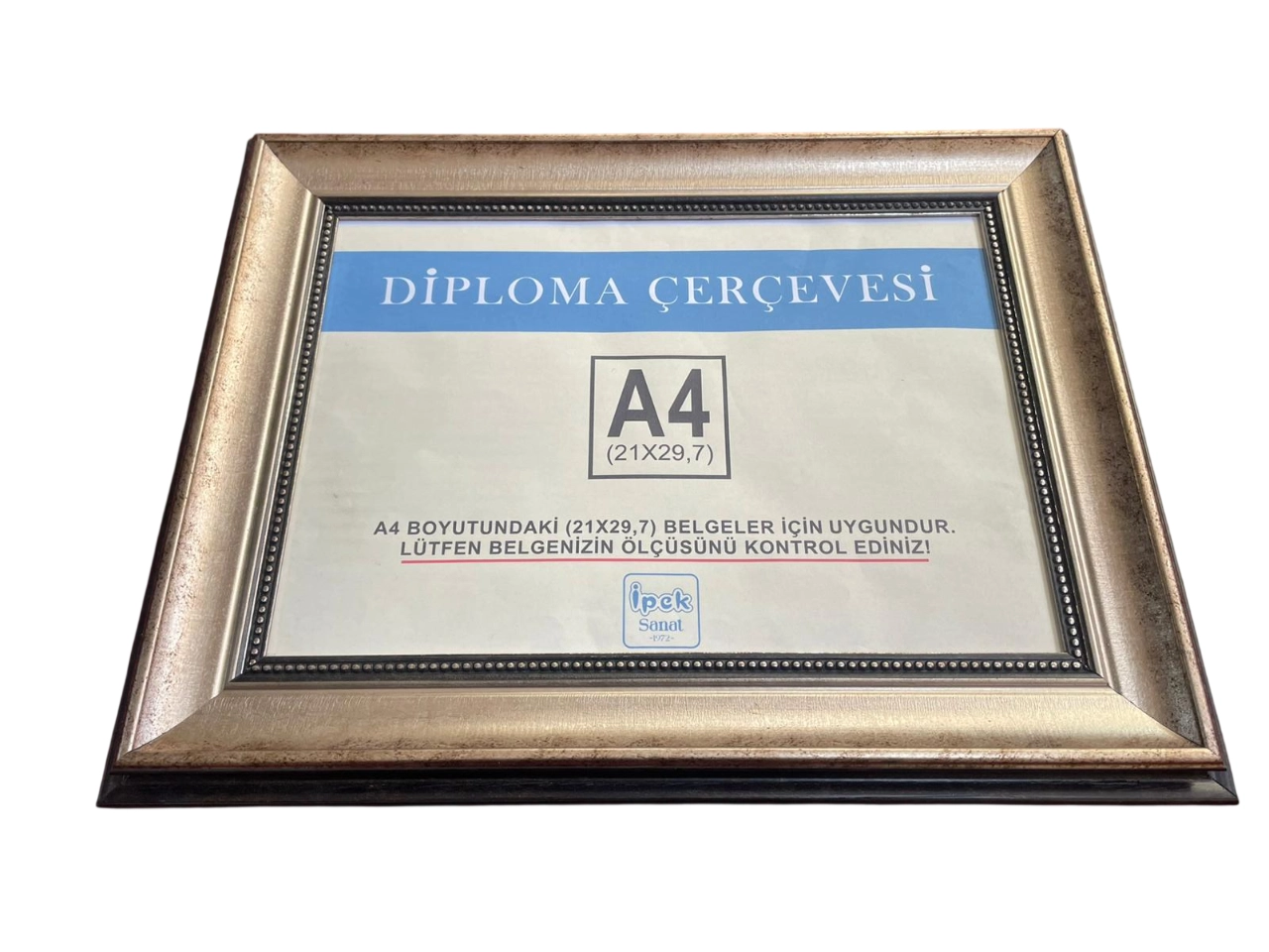 A4 Boyutunda Antik Gümüş 3