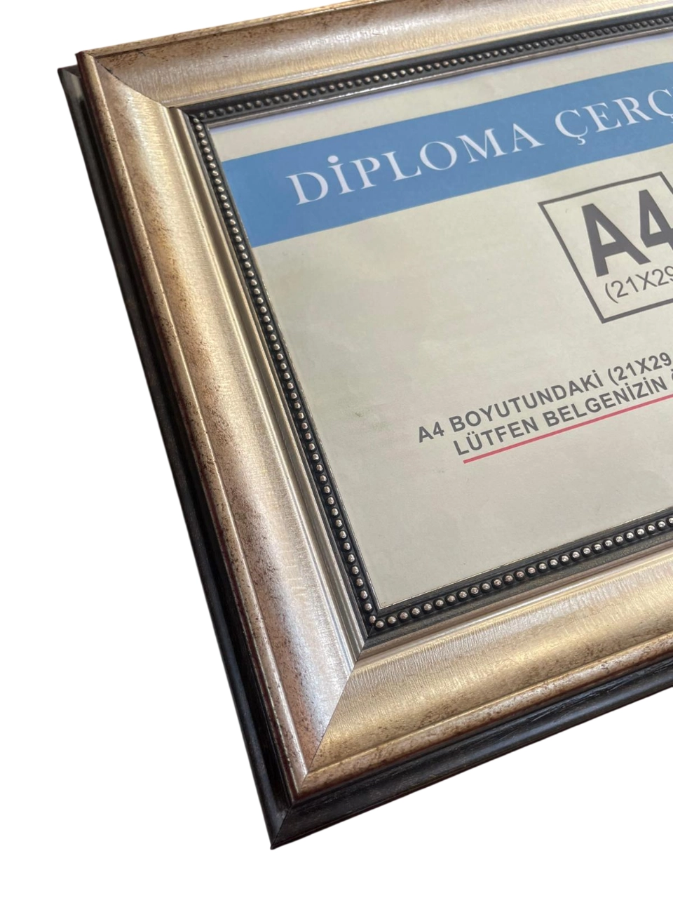 A4 Boyutunda Antik Gümüş 3